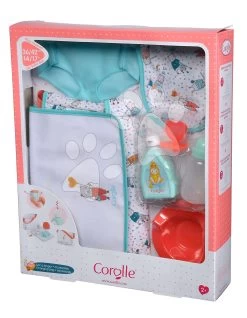 Wickeltasche Mit Matte 2v1 Corolle Für 36-42 Cm Große Puppe 7 Zubehörteile Ab 24 Monaten CO141300 -Spielzeugpuppen Geschäft 141300 i corolle suprava