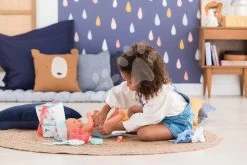 Wickeltasche Mit Matte 2v1 Corolle Für 36-42 Cm Große Puppe 7 Zubehörteile Ab 24 Monaten CO141300 -Spielzeugpuppen Geschäft 141300 k corolle suprava