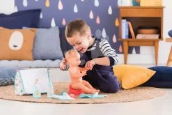 Wickeltasche Mit Matte 2v1 Corolle Für 36-42 Cm Große Puppe 7 Zubehörteile Ab 24 Monaten CO141300 -Spielzeugpuppen Geschäft 141300 u corolle suprava