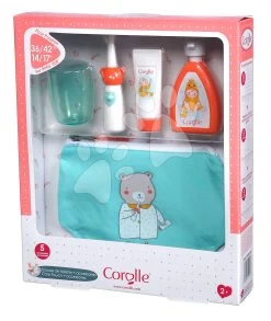 Kosmetiktasche Care Pouch Corolle Für Eine 36-42 Cm Große Puppe, 5 Zubehörteile Ab 24 Monaten CO141310 -Spielzeugpuppen Geschäft 141310 d corolle suprava