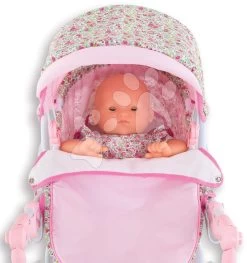 Kinderwagen Mit Wickeltasche Carriage Floral Corolle Zusammenklappbar Für 36-52 Cm Puppe, Höhenverstellbar -Spielzeugpuppen Geschäft 141340 j corolle kocik