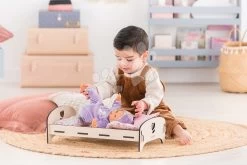 Holzbett Wooden Bed Floral Corolle Für Eine 30-36 Cm Große Puppe CO141370 -Spielzeugpuppen Geschäft 141370 o corolle postielka