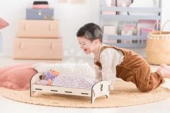 Holzbett Wooden Bed Floral Corolle Für Eine 30-36 Cm Große Puppe CO141370 -Spielzeugpuppen Geschäft 141370 p corolle postielka