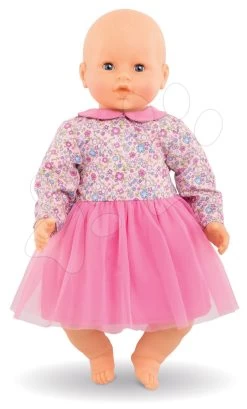 Kleider Dress Long Sleevers Pink Mon Grand Poupon Corolle Für 42 Cm Puppe Ab 24 Monaten