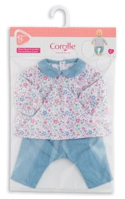 Kleider Blouse Flower& Pants Mon Grand Poupon Corolle Für 42 Cm Puppe Ab 24 Monaten -Spielzeugpuppen Geschäft 160060 d corolle oblecenie