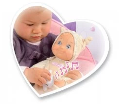 Puppe Mit Klängen MiniKiss Smoby Ins Bett 27 Cm Ab 12 Monaten -Spielzeugpuppen Geschäft 160122 e smoby babika