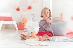 Puppe Bébé Chérie Zum Anziehen Mon Grand Poupon Corolle 52 Cm Mit Blauen Scheraugen Ab 24 Monaten -Spielzeugpuppen Geschäft 170010 f corlle bebe cheri