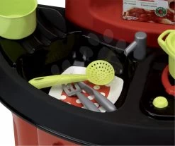 Puppenwagen-Set DeLuxe Pastell Maxi Cosi&Quinny Sport Grey 3in1 Smoby Und Mit Einer Küche 100 % Chef Stove Mit Zubehör -Spielzeugpuppen Geschäft 1745 e ecoiffier kuchynka