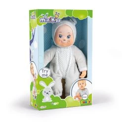 Puppe In Kostüm Hase Animal Doll MiniKiss Smoby 27 Cm Mit Klängen Ab 12 Monaten -Spielzeugpuppen Geschäft 210121 b d smoby babiky