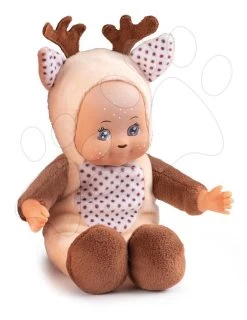 Set Von 3 Puppen In Kostümen Mini Animal Doll MiniKiss Smoby 20 Cm Fuchs Hase Und Rehbock Ab 12 Monaten -Spielzeugpuppen Geschäft 210127 d smoby babiky