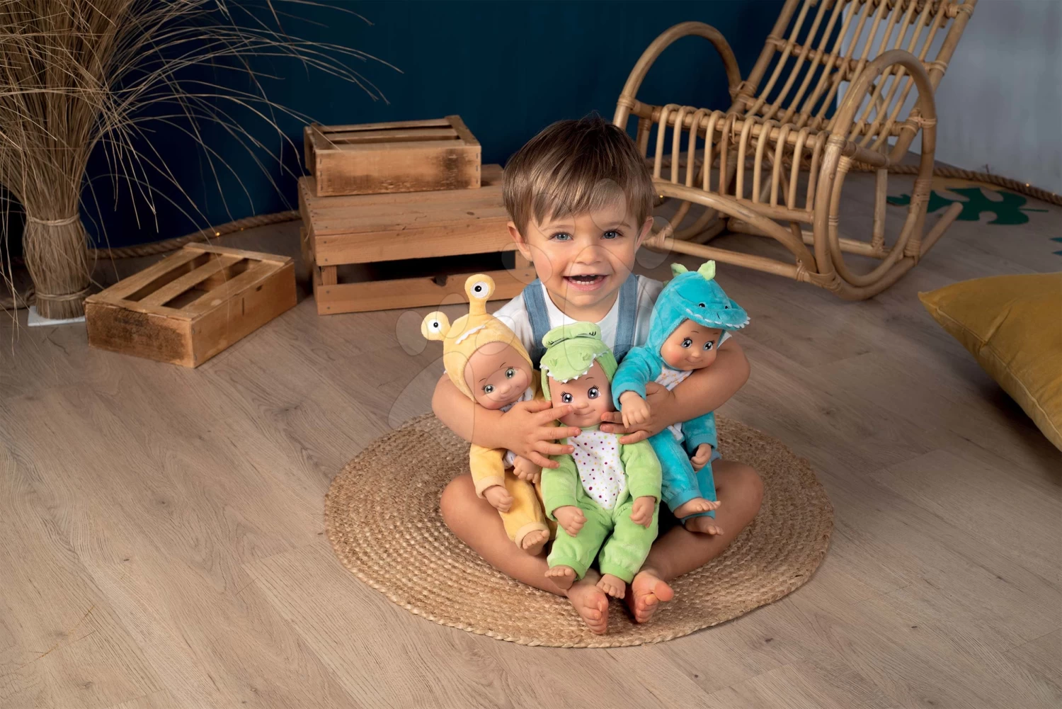 Puppe In Einem Krokodilkostüm Dinosaurus MiniKiss Croc Smoby Mit Dem Klang 'cmuk' Mit Weichem Körper 1 Stück Ab 12 Monaten 4 Puppe In Einem Krokodilkostüm Dinosaurus MiniKiss Croc Smoby Mit Dem Klang 'cmuk' Mit Weichem Körper 1 Stück Ab 12 Monaten – Bild 2