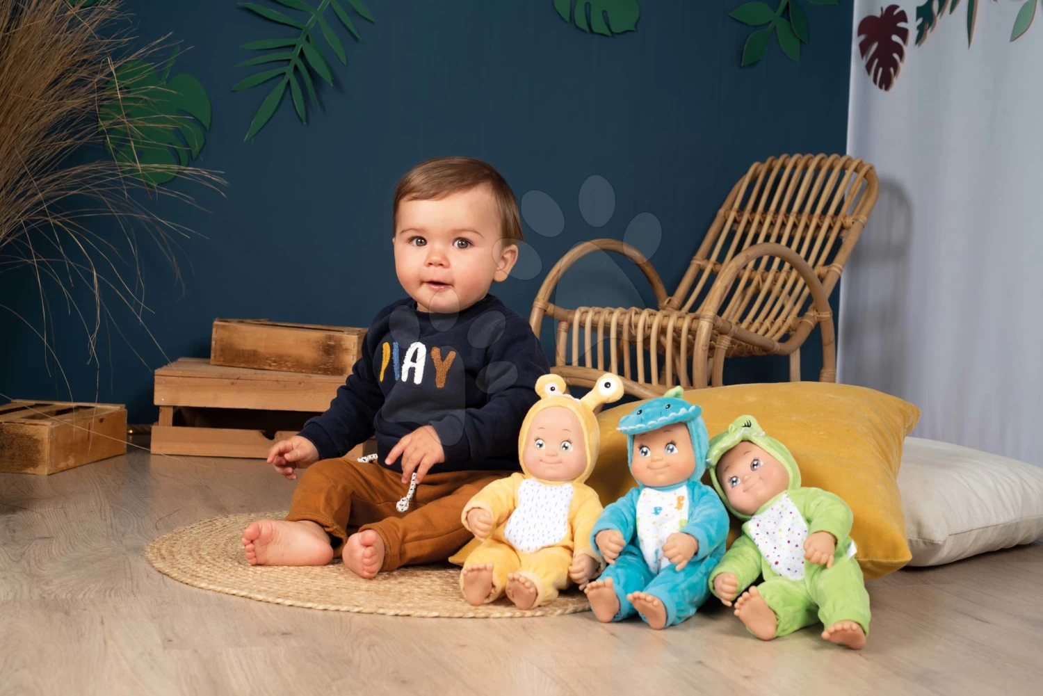 Puppe In Einem Krokodilkostüm Dinosaurus MiniKiss Croc Smoby Mit Dem Klang 'cmuk' Mit Weichem Körper 1 Stück Ab 12 Monaten 7 Puppe In Einem Krokodilkostüm Dinosaurus MiniKiss Croc Smoby Mit Dem Klang 'cmuk' Mit Weichem Körper 1 Stück Ab 12 Monaten – Bild 5