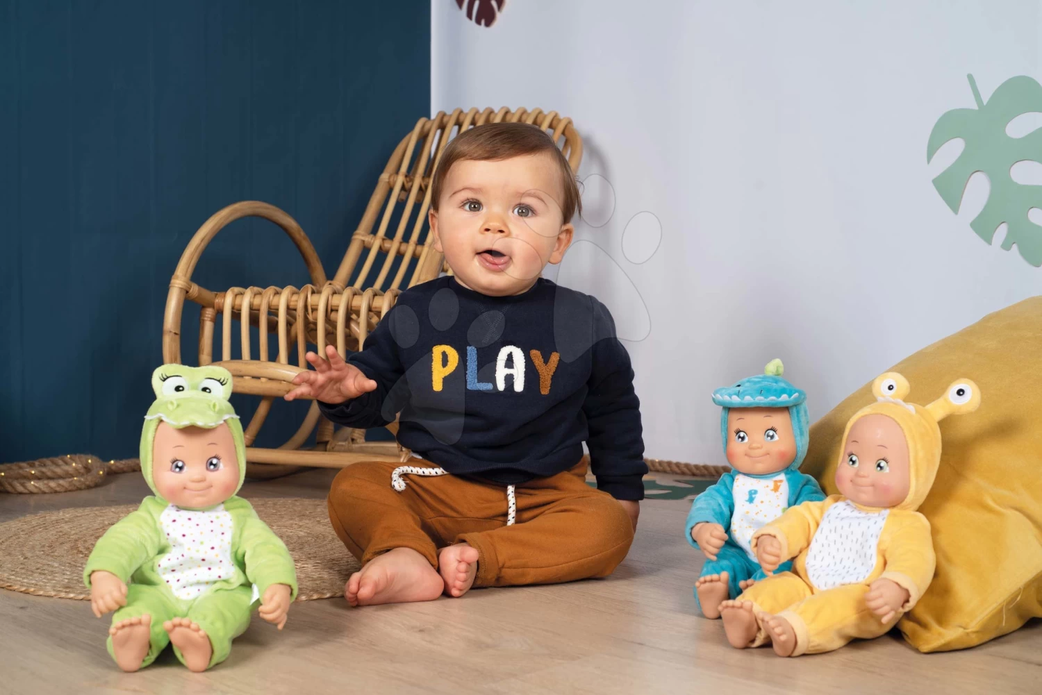 Puppe In Einem Krokodilkostüm Dinosaurus MiniKiss Croc Smoby Mit Dem Klang 'cmuk' Mit Weichem Körper 1 Stück Ab 12 Monaten 12 Puppe In Einem Krokodilkostüm Dinosaurus MiniKiss Croc Smoby Mit Dem Klang 'cmuk' Mit Weichem Körper 1 Stück Ab 12 Monaten – Bild 10