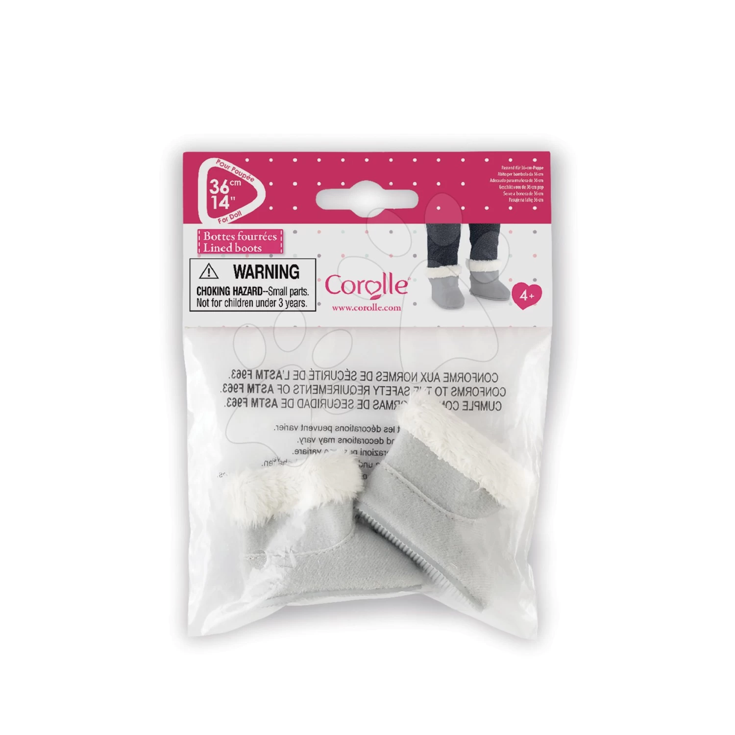 Schuhe Lined Boots Ma Corolle Für 36 Cm Puppe Ab 4 Jahren 5 Schuhe Lined Boots Ma Corolle Für 36 Cm Puppe Ab 4 Jahren – Bild 3