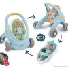 Lauflernhilfe Und Puppenwagen Croc Baby Walker MiniKiss 3in1 Smoby Mit Bremse Und Sicherheitsgurt Ab 12 Monaten -Spielzeugpuppen Geschäft 210207 b smoby kocik 1