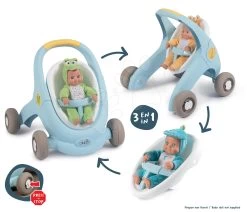 Set Lauflernwagen Und Kinderwagen Mit Bremse Croc Baby Walker Minikiss 3in1 Smoby Und Schneckenpuppe 30 Cm Mit Sound 30 Set Lauflernwagen Und Kinderwagen Mit Bremse Croc Baby Walker Minikiss 3in1 Smoby Und Schneckenpuppe 30 Cm Mit Sound -Spielzeugpuppen Geschäft 210207 b smoby kocik