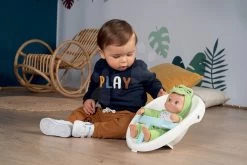 Set Lauflernwagen Und Kinderwagen Mit Bremse Croc Baby Walker Minikiss 3in1 Smoby Und Dinopuppe 30 Cm Mit Sound -Spielzeugpuppen Geschäft 210207 j smoby kocik 1