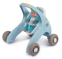 Lauflernhilfe Und Puppenwagen Croc Baby Walker MiniKiss 3in1 Smoby Mit Bremse Und Sicherheitsgurt Ab 12 Monaten -Spielzeugpuppen Geschäft 210207 r smoby kocik