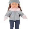 Kleidung Padded Jacket Grey Ma Corolle Für 36 Cm Puppe Ab 4 Jahren 1 Kleidung Padded Jacket Grey Ma Corolle Für 36 Cm Puppe Ab 4 Jahren -Spielzeugpuppen Geschäft 210280 b corolle jacket