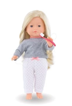 Zahnpasta Mit Bürste Clean Teeth Ma Corolle Für 36 Cm Puppe Ab 4 Jahren -Spielzeugpuppen Geschäft 210760 c corolle clean teeth set