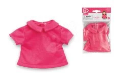 Kleidung Polo Shirt Pink Ma Corolle Für 36 Cm Puppe Ab 4 Jahren -Spielzeugpuppen Geschäft 210800 e corolle polo shirt