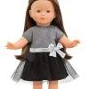 Kleidung Evening Dress Black And Grey Ma Corolle Für 36 Cm Puppe Ab 4 Jahren -Spielzeugpuppen Geschäft 210990 b corolle evening dress