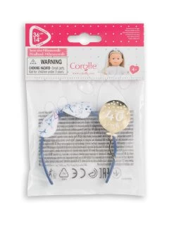 Stirnband Headband 40 Years Ma Corolle Für 36 Cm Puppe Ab 4 Jahren -Spielzeugpuppen Geschäft 211140 d corolle headband