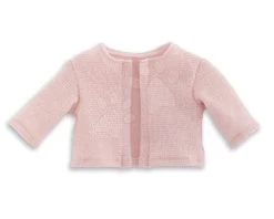 Kleidung Cardigan Silvered Pink Ma Corolle Für 36 Cm Puppe Ab 4 Jahren -Spielzeugpuppen Geschäft 211410 c corolle oblecenie
