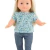 Kleidung Blouse Mit Blumen Ma Corolle Für 36 Cm Puppe Ab 4 Jahren -Spielzeugpuppen Geschäft 211900 b corolle tricko