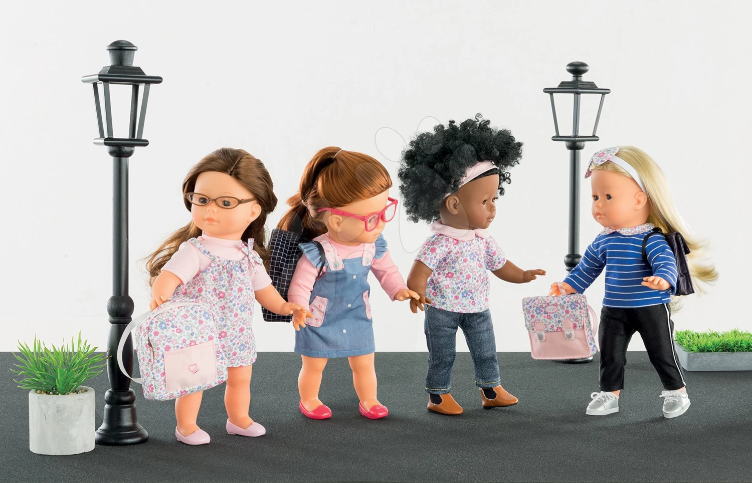 Schultasche Schoolbag Flowers Corolle Für 36 Cm Puppe Ab 4 Jahren 5 Schultasche Schoolbag Flowers Corolle Für 36 Cm Puppe Ab 4 Jahren – Bild 3