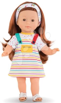 Die Kleidung Dress & Headband Little Artist Ma Corolle Für 36 Cm Große Puppe Ab 4 Jahren CO212120