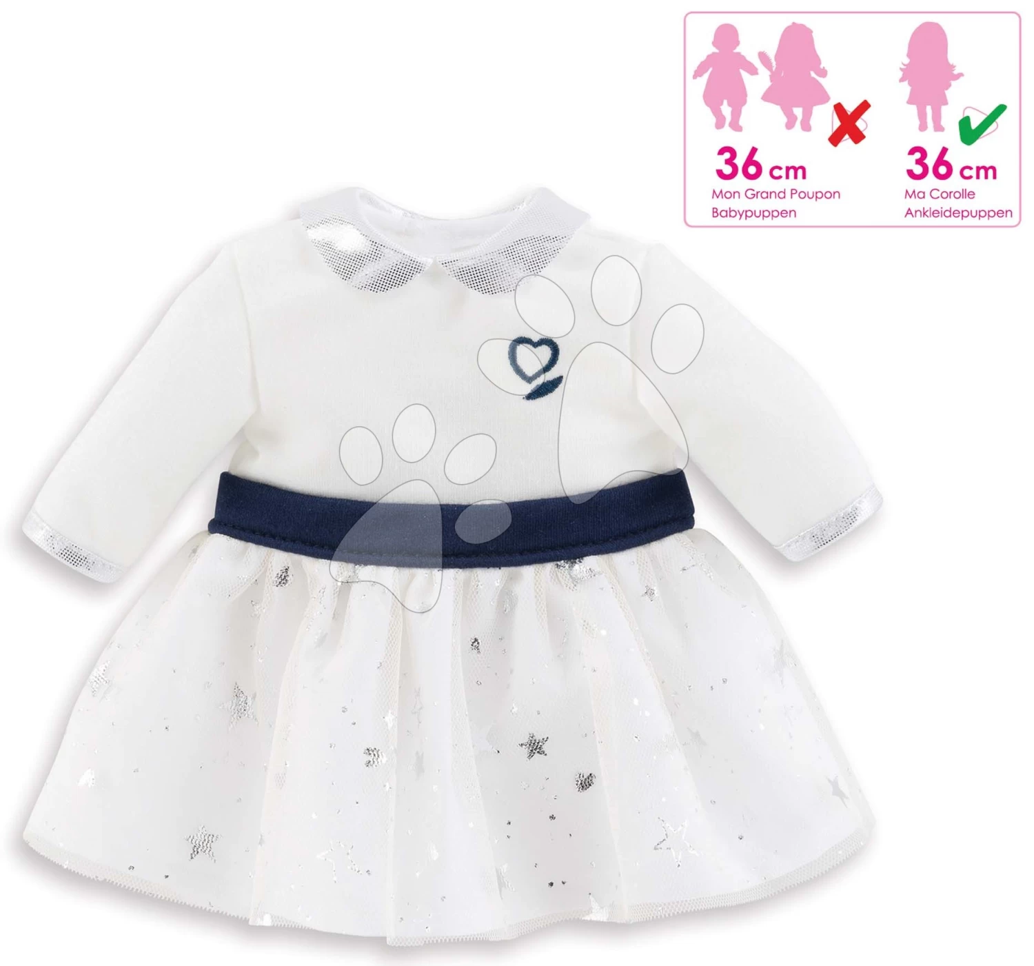 Die Kleidung Dress Starlit Night Ma Corolle Für 36 Cm Große Puppe Ab 4 Jahren CO212140 4 Die Kleidung Dress Starlit Night Ma Corolle Für 36 Cm Große Puppe Ab 4 Jahren CO212140 – Bild 2