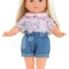 Die Kleidung Denim Shorts Ma Corolle Für 36 Cm Große Puppe Ab 4 Jahren CO212180 -Spielzeugpuppen Geschäft 212180 b corolle shorts