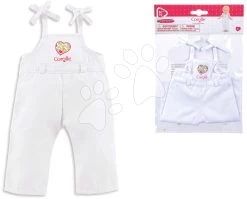 Die Kleidung Overalls White Ma Corolle Für 36 Cm Große Puppe Ab 4 Jahren CO212190 -Spielzeugpuppen Geschäft 212190 d corolle overalls