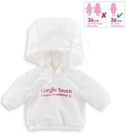 Die Kleidung Hooded Jacket Ma Corolle Für 36 Cm Große Puppe Ab 4 Jahren CO212240 -Spielzeugpuppen Geschäft 212240 d corolle mikina