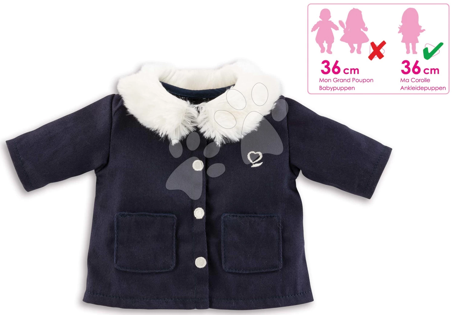 Die Kleidung Coat Starlit Night Ma Corolle Für 36 Cm Große Puppe Ab 4 Jahren CO212270 4 Die Kleidung Coat Starlit Night Ma Corolle Für 36 Cm Große Puppe Ab 4 Jahren CO212270 – Bild 2