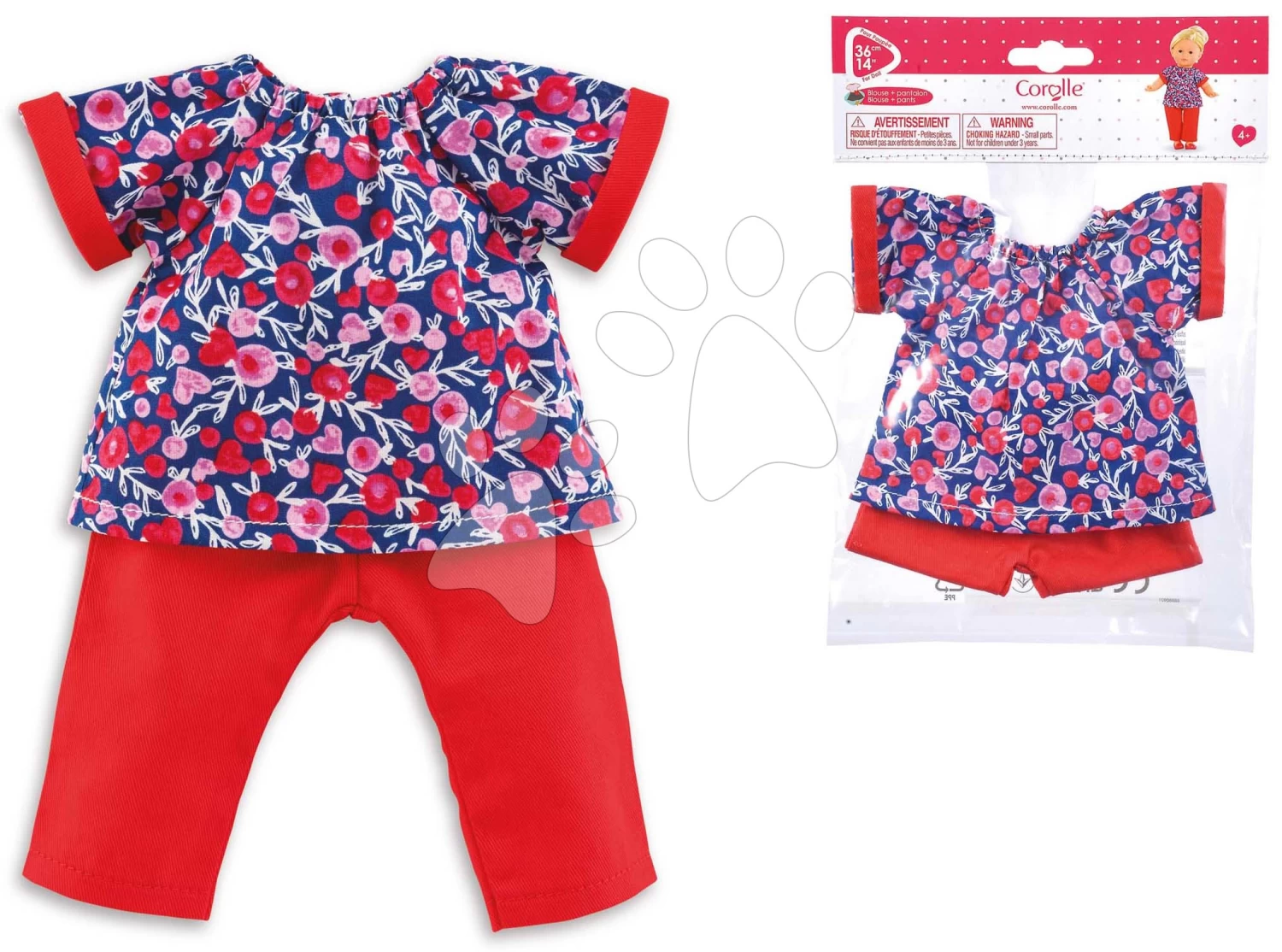 Die Kleidung Blouse & Pants Ma Corolle Für 36 Cm Große Puppe Ab 4 Jahren CO212290 5 Die Kleidung Blouse & Pants Ma Corolle Für 36 Cm Große Puppe Ab 4 Jahren CO212290 – Bild 3