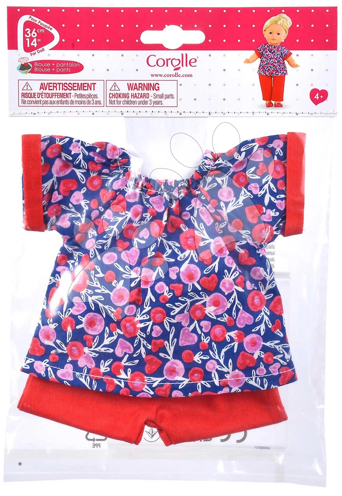 Die Kleidung Blouse & Pants Ma Corolle Für 36 Cm Große Puppe Ab 4 Jahren CO212290 6 Die Kleidung Blouse & Pants Ma Corolle Für 36 Cm Große Puppe Ab 4 Jahren CO212290 – Bild 4