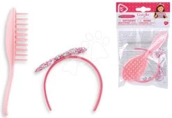 Stirnband Mit Kamm Hair Brush Set Floral Ma Corolle Für 36 Cm Große Puppe Ab 4 Jahren CO212330 -Spielzeugpuppen Geschäft 212330 e corolle suprava