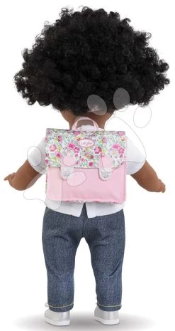 Schultasche School Bag Floral Ma Corolle Für Eine 36 Cm Große Puppe Ab 4 Jahren CO212340 -Spielzeugpuppen Geschäft 212340 c corolle aktovka