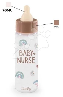 Flasche Natur D'Amour Magic Bottle Baby Nurse Smoby Mit Milch Ab 12 Monaten SM220304 -Spielzeugpuppen Geschäft 220304 c smoby flaska 1