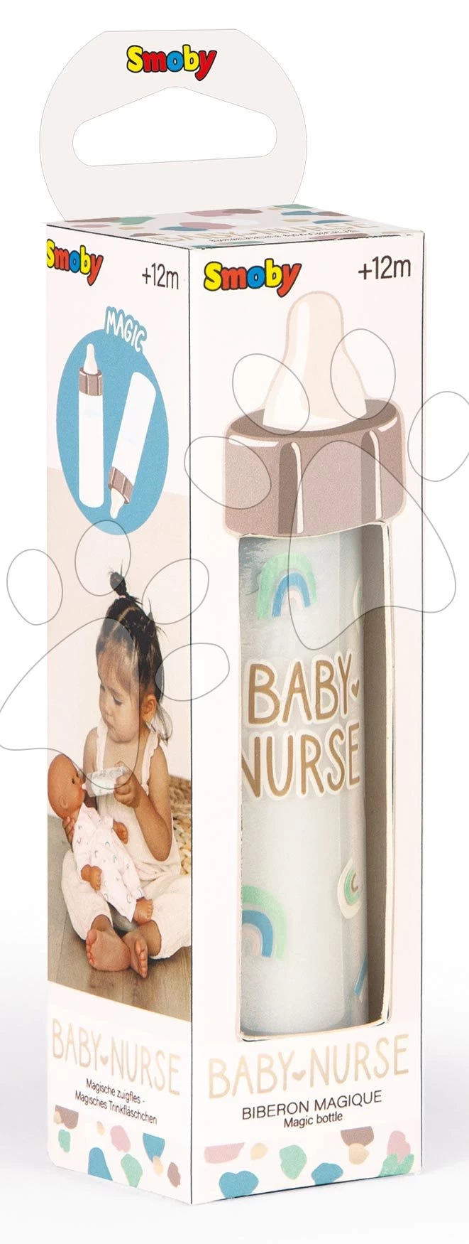 Flasche Natur D'Amour Magic Bottle Baby Nurse Smoby Mit Abnehmender Milch Ab 12 Monaten 5 Flasche Natur D'Amour Magic Bottle Baby Nurse Smoby Mit Abnehmender Milch Ab 12 Monaten – Bild 3