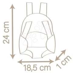 Känguru Für Eine 42 Cm Große Puppe Baby Carrier Natur D'Amour Baby Nurse Smoby Ergonomischer Träger -Spielzeugpuppen Geschäft 220305 h smoby klokanka