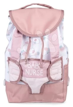 Set Spielhaus Für Die Puppe Large Doll's Play Center Natur D'Amour Baby Nurse Smoby Und Ein Kindersportwagen Mit Einem Känguru Und Einer 32-cm-Puppe 220376-3 -Spielzeugpuppen Geschäft 220321 a klokanka