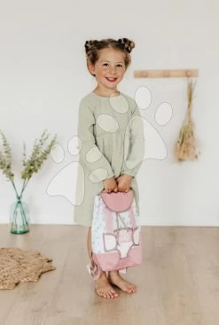 Känguru Mit Rucksack Backpack Natur D'Amour Baby Nurse Smoby Für Eine 42-cm-Puppe, Verstellbare Träger Und Tasche, Für Eine Flasche