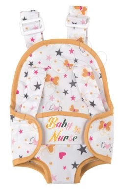 Set Tiefer Puppenwagen Für 42 Cm Puppe Frozen Disney Smoby Und Tragetuch Baby Nurse -Spielzeugpuppen Geschäft 220331 a smoby klokanka 1