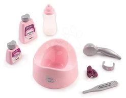 Set Esszimmerstuhl Mit Autositz Und Schaukel Powder Pink Maxi Cosi&Quinny Smoby Und Baby Nurse Puppe Mit Krippe -Spielzeugpuppen Geschäft 220340 b smoby vanicka nocnik 2