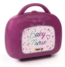 Wickeltasche Violette Baby Nurse Smoby Für Puppe Mit 12 Zubehörteilen