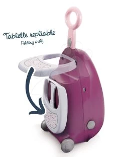 Puppenkoffer-Set Baby Nurse Smoby Puppe Mit Kleid 32 Cm Und Sportwagen Für Die Puppe (53,5 Cm Griff) -Spielzeugpuppen Geschäft 220346 f smoby prebalovaci kufrik 13