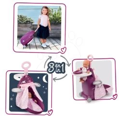 Set Wickelkoffer Mit Puppenbett Und Stuhl Violette Baby Nurse Smoby Und Mit Bad Und Nachthemd 25 Set Wickelkoffer Mit Puppenbett Und Stuhl Violette Baby Nurse Smoby Und Mit Bad Und Nachthemd -Spielzeugpuppen Geschäft 220346 g smoby prebalovaci kufrik 13